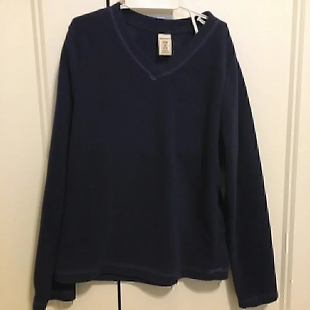 Old Navy Girls size small 6/7  navy top